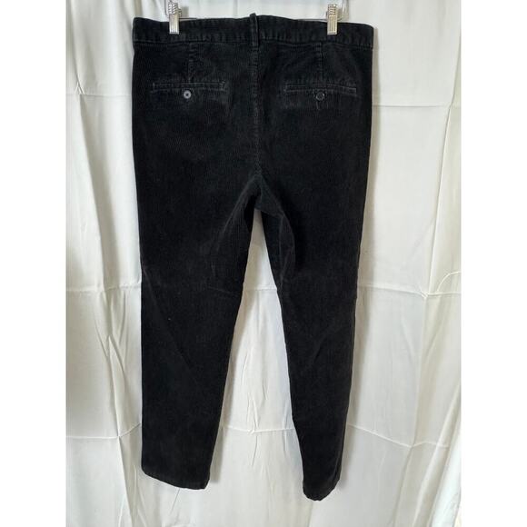 H&M Black Corduroy Pants - Classic Casual Style - Picture 3 of 4